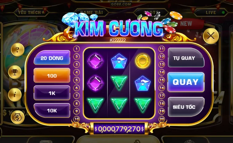 Minigame Kim Cương Tại Go88 Tuyệt Phẩm Giải Trí Với Tỷ Lệ Thắng Vô Địch