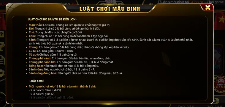 Tham Gia Chiến Thuật Mậu Binh Tại Go88 Để Nhận Thưởng Lớn Mỗi Ngày