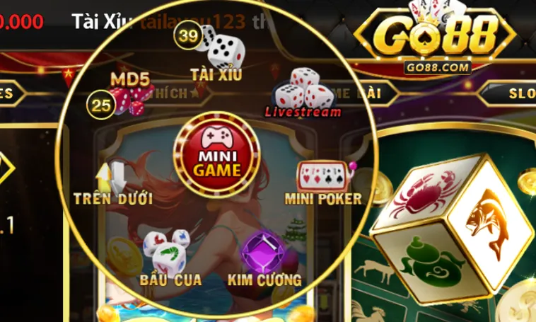 Kho Trò Chơi Khổng Lồ Tại Sảnh Minigame Go88 Giải Trí Hấp Dẫn Với Tỷ Lệ Thắng Đỉnh Cao