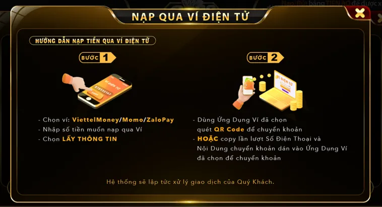 Nạp Tiền Go88 Phương Thức Giao Dịch Thần Tốc Và Đảm Bảo An Toàn Tuyệt Đối