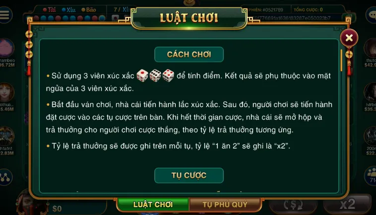 Săn Thưởng Cực Khủng Tại Casino Sicbo Đại Phú Quý Tại Go88 Đẳng Cấp