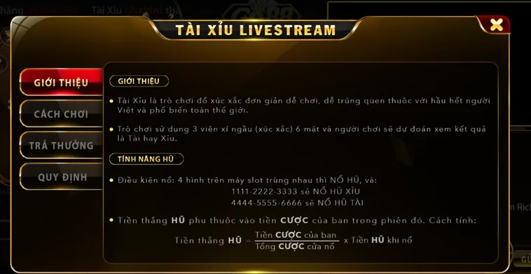 Trải Nghiệm Đỉnh Cao Tài Xỉu Livestream Tại Go88 Với Tỷ Lệ Thắng Cược Khủng